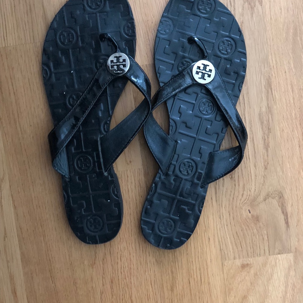 TORY BURCH BLACK SANDALS
